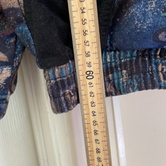 RUCANOR - Vintage 80s Windbreaker - Multi-Colour Pattern - Size 5 - Picture 10 of 13